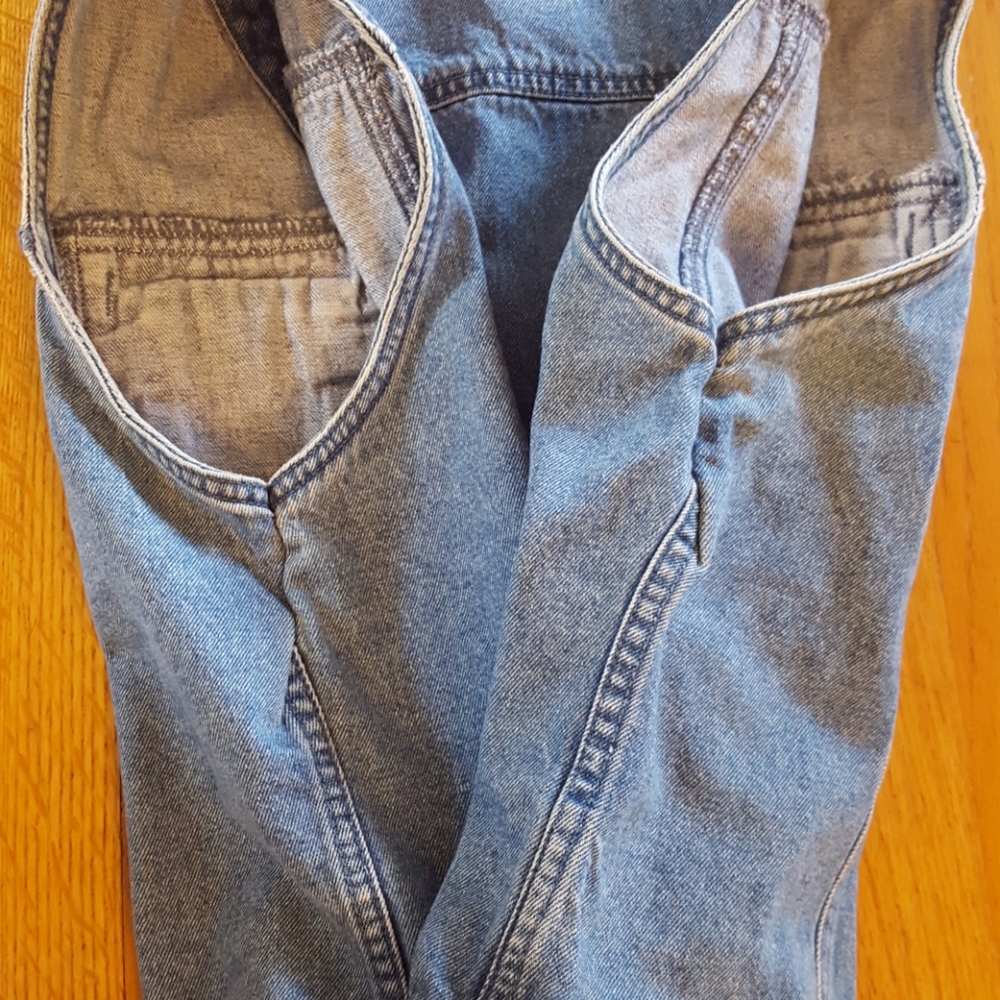 Vintage Blue Jean Vest - Picture 7 of 8
